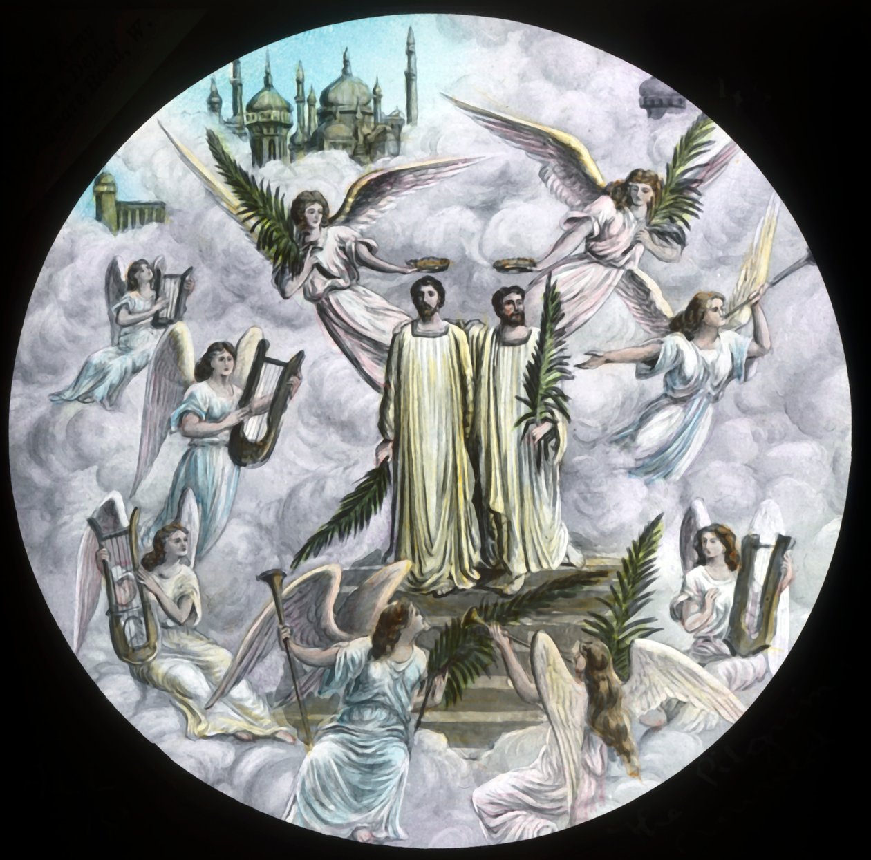 I pellegrini incoronati, c. 1910 da Unbekannt