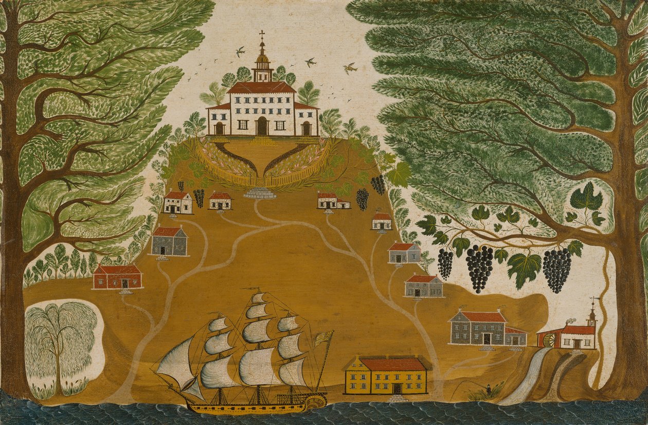 La piantagione, ca. 1825 da Unbekannt
