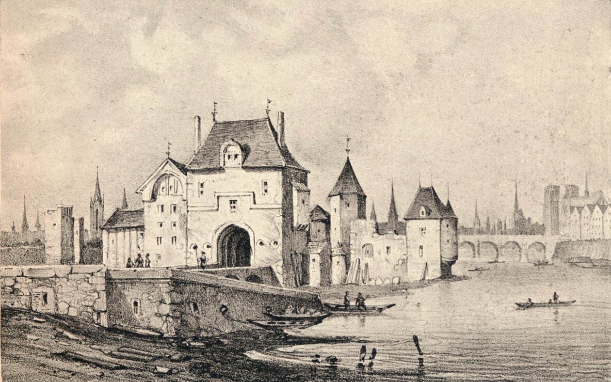 La Porta St Bernard, 1915 da Unbekannt