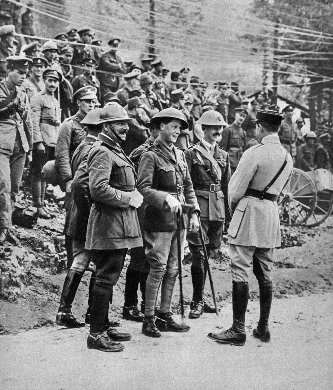 Il Principe di Galles al fronte italiano, 1917 da Unbekannt