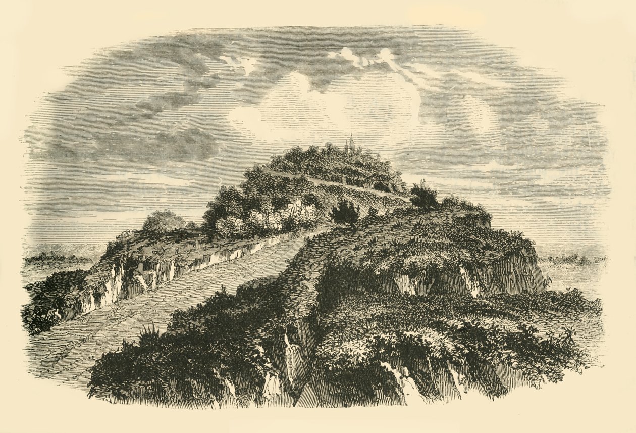 La Piramide di Cholula, 1890 da Unbekannt