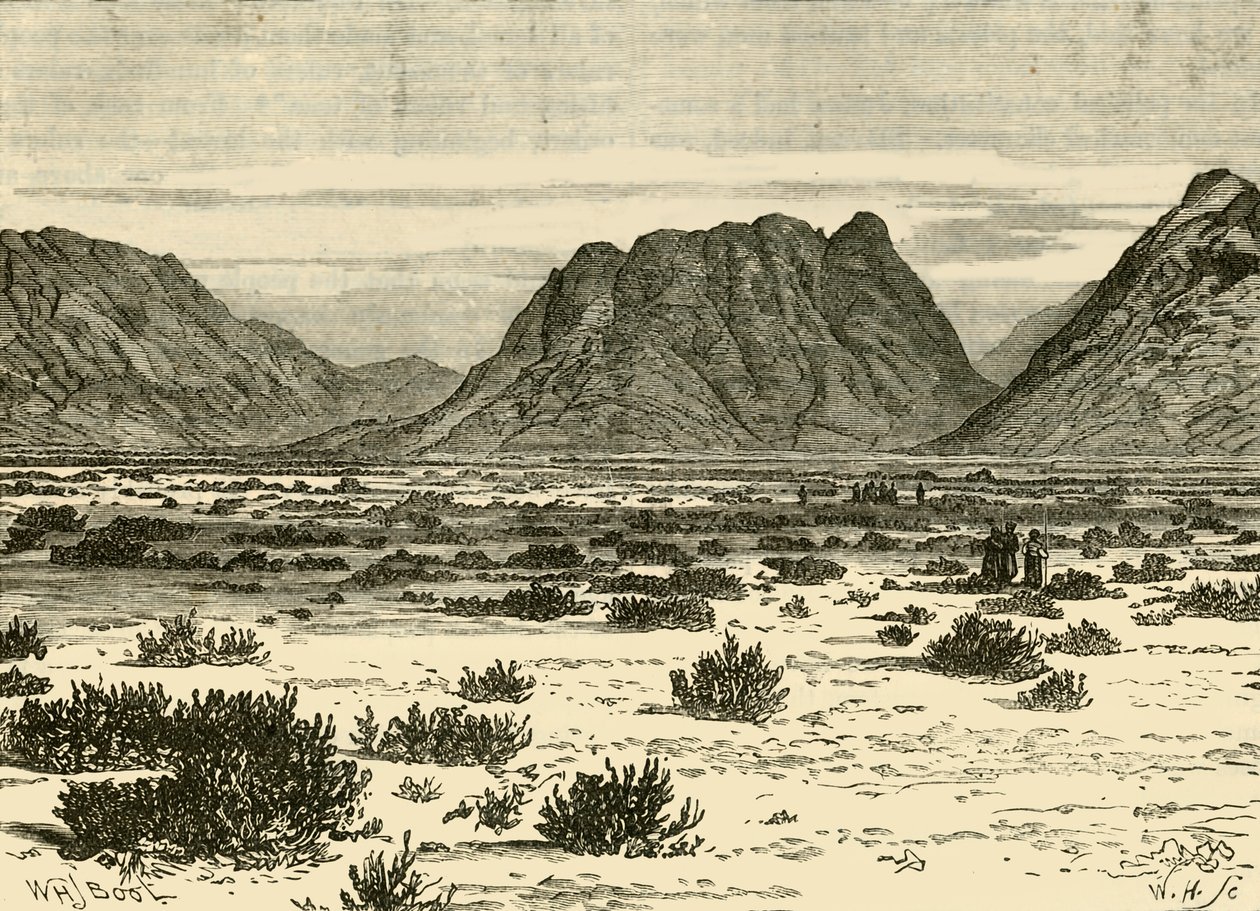 Il Ras Sufsafeh Monte Sinai, 1890 da Unbekannt