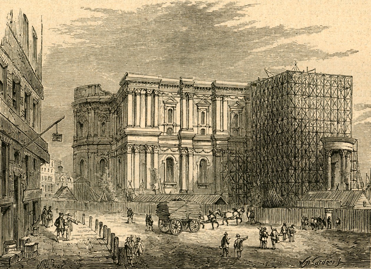 La Ricostruzione di San Paolo da Unbekannt