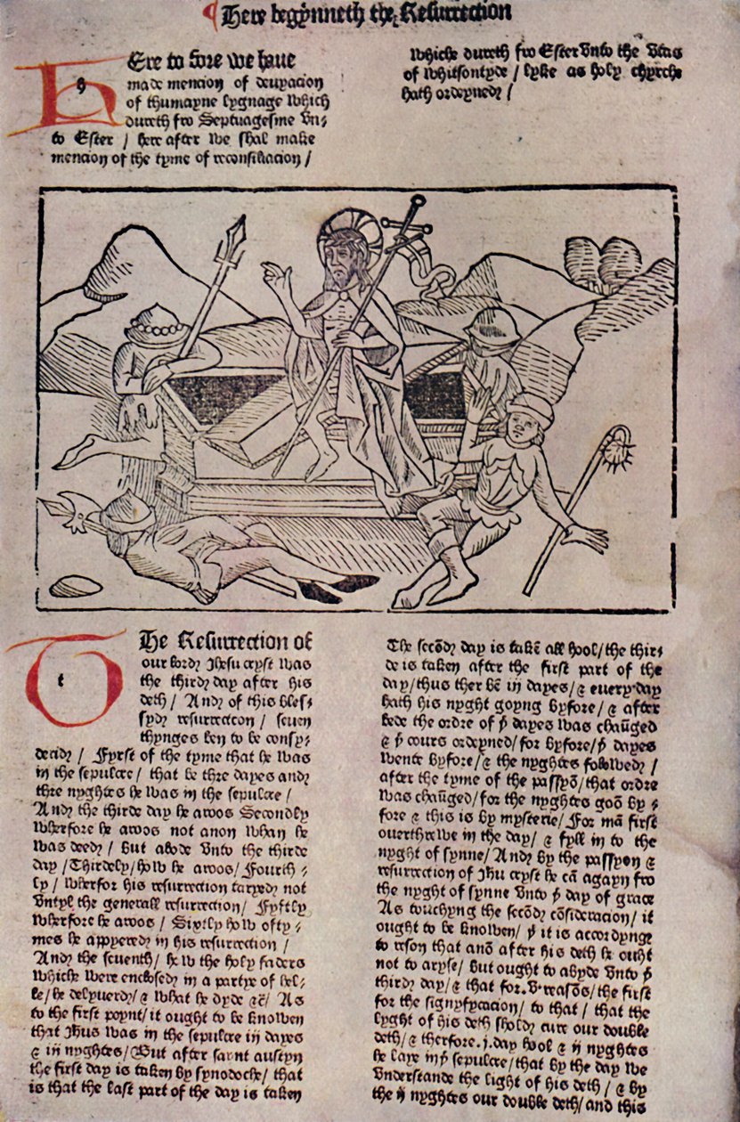 La Resurrezione, 1483, 1947 da Unbekannt