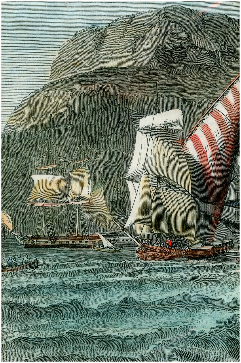 La Rocca di Gibilterra, c1880 da Unbekannt