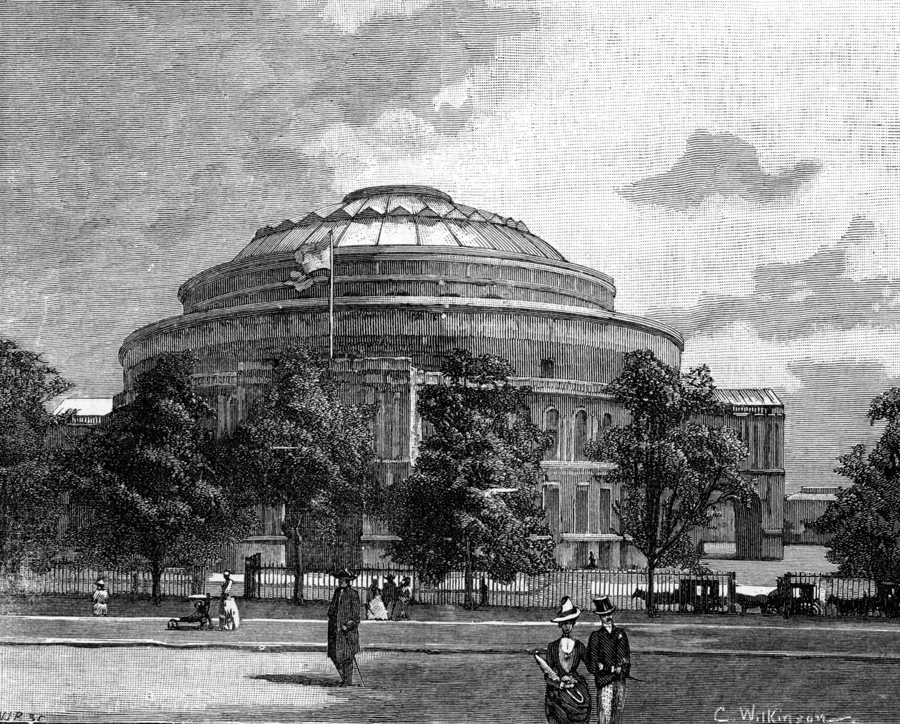 Royal Albert Hall, Kensington, Londra, 1900 da Unbekannt