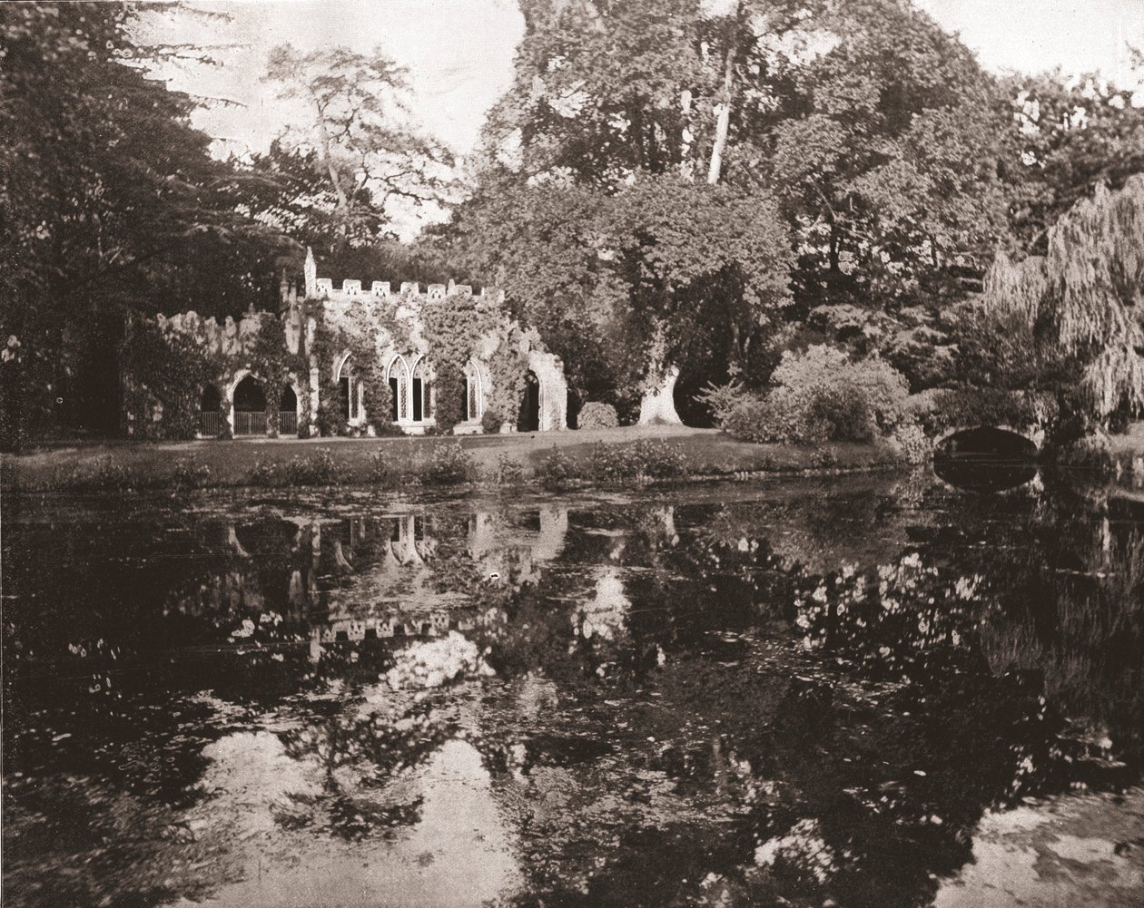 Le rovine a Frogmore, Berkshire, 1894 da Unbekannt