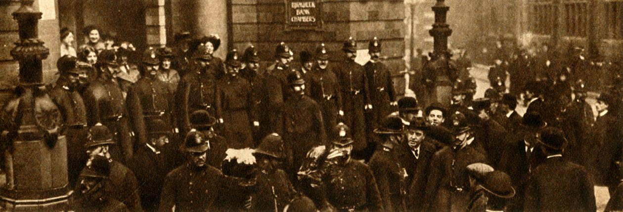 La corsa alla Birkbeck Bank, 1910, 1933 da Unbekannt