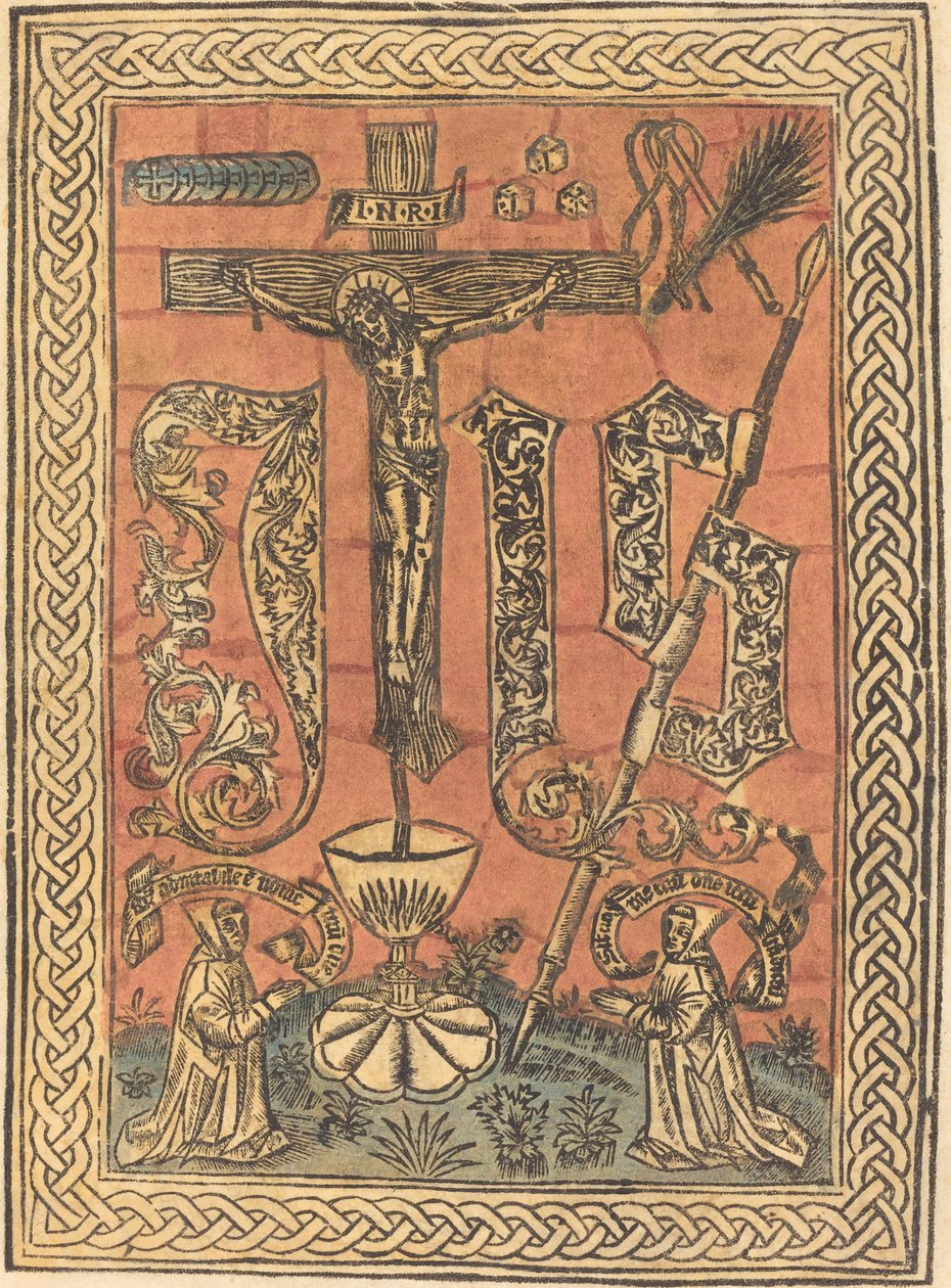 Il monogramma sacro, c. 1500 da Unbekannt