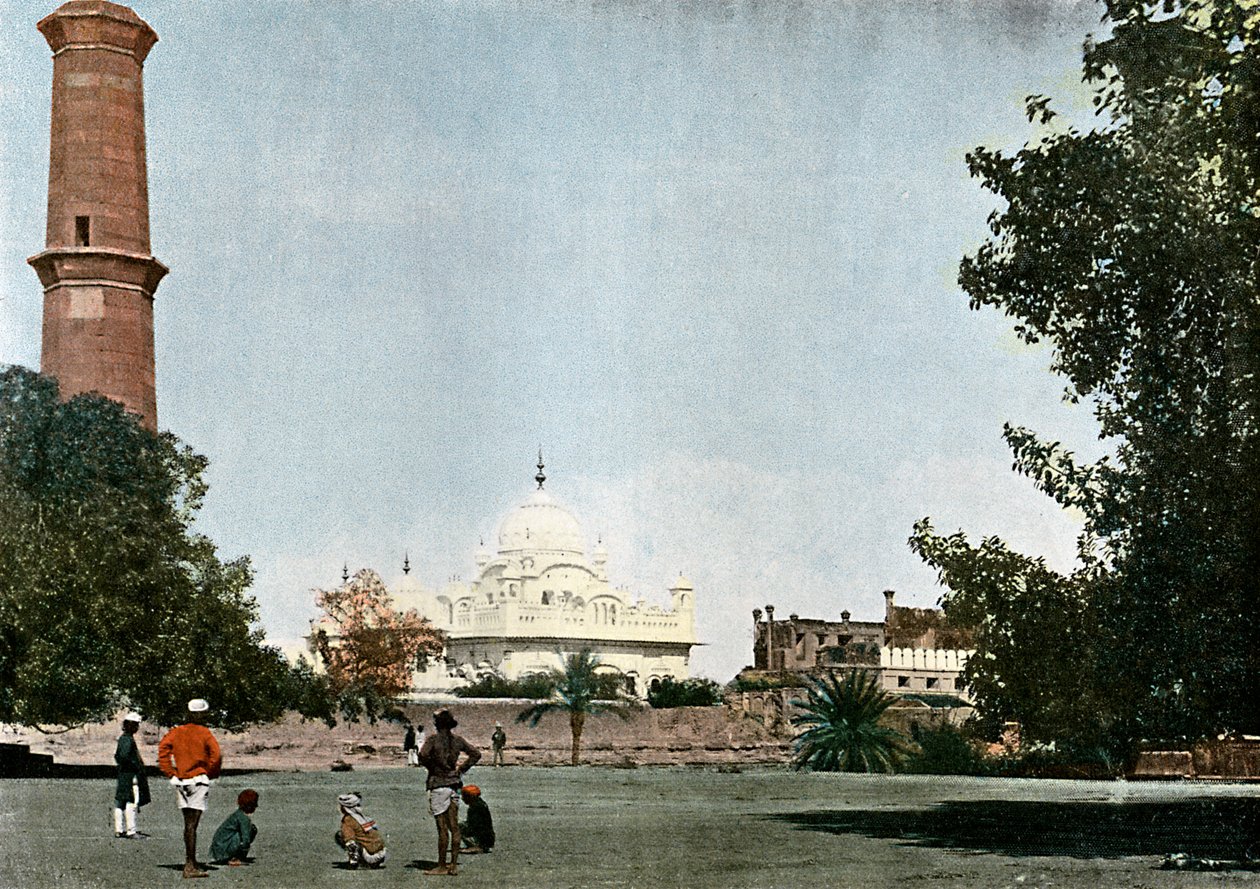 Il Samadhi di Ranjit Singh, Lahore, India, c1890 da Unbekannt