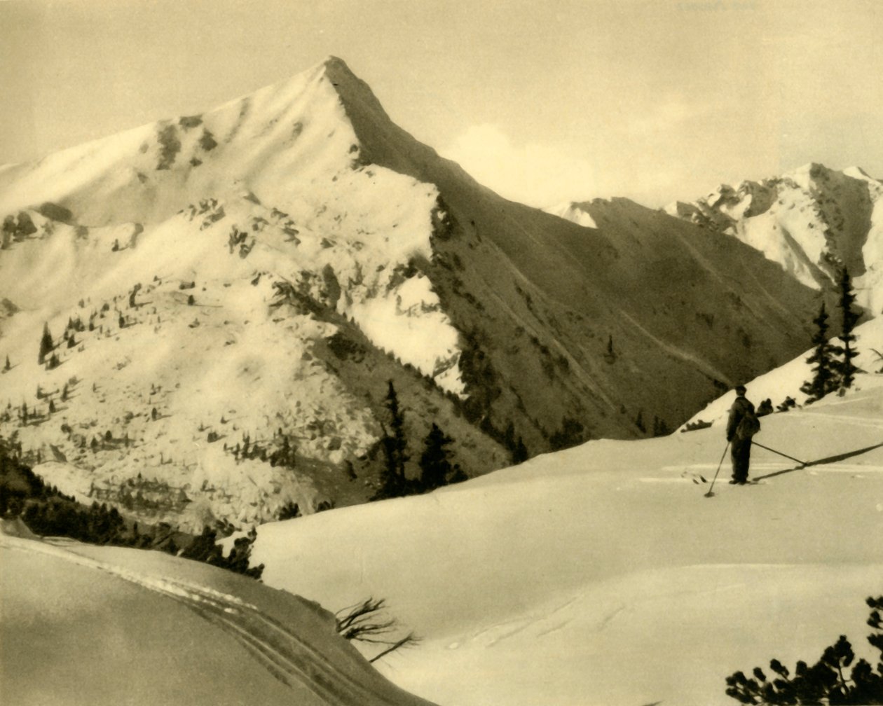 La Schoberspitze, Stiria, Austria, c1935 da Unbekannt
