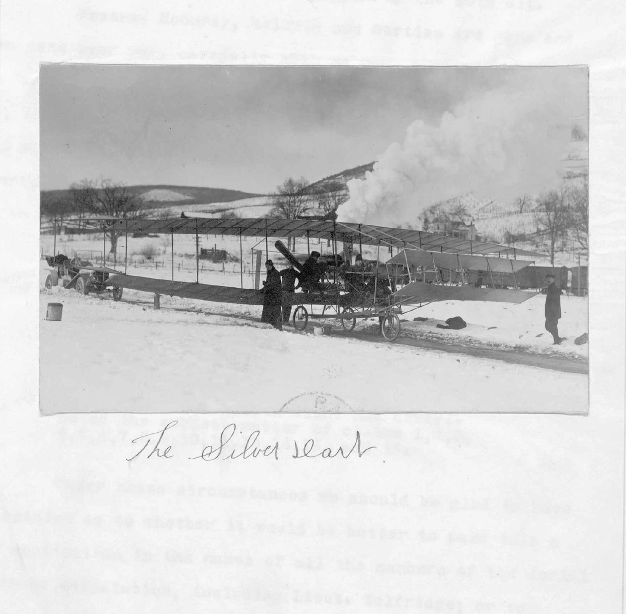 Il Silver Dart AEA Drome No. 4 di Alexander Graham Bell da Unbekannt