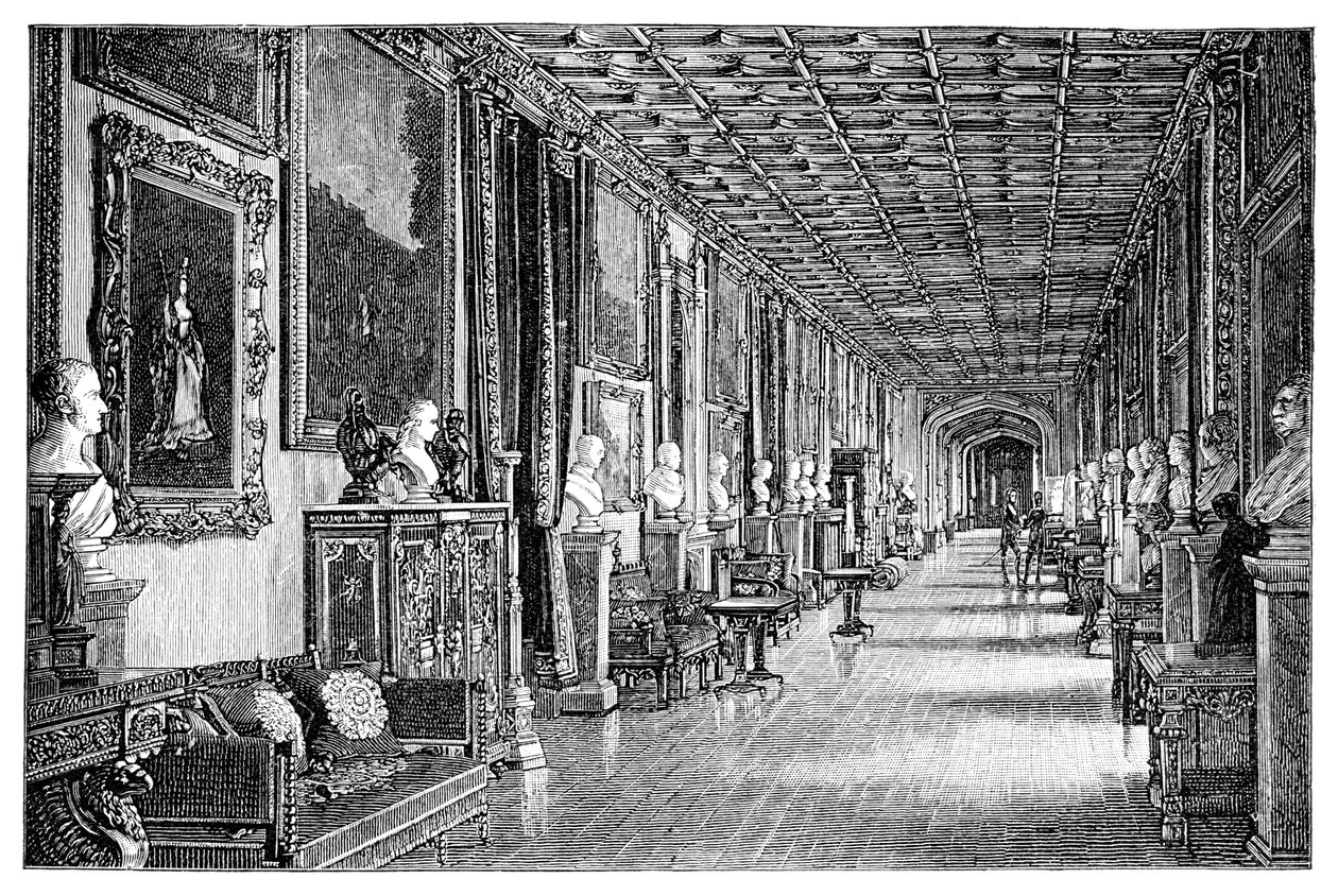 Il corridoio sud-est, Castello di Windsor da Unbekannt