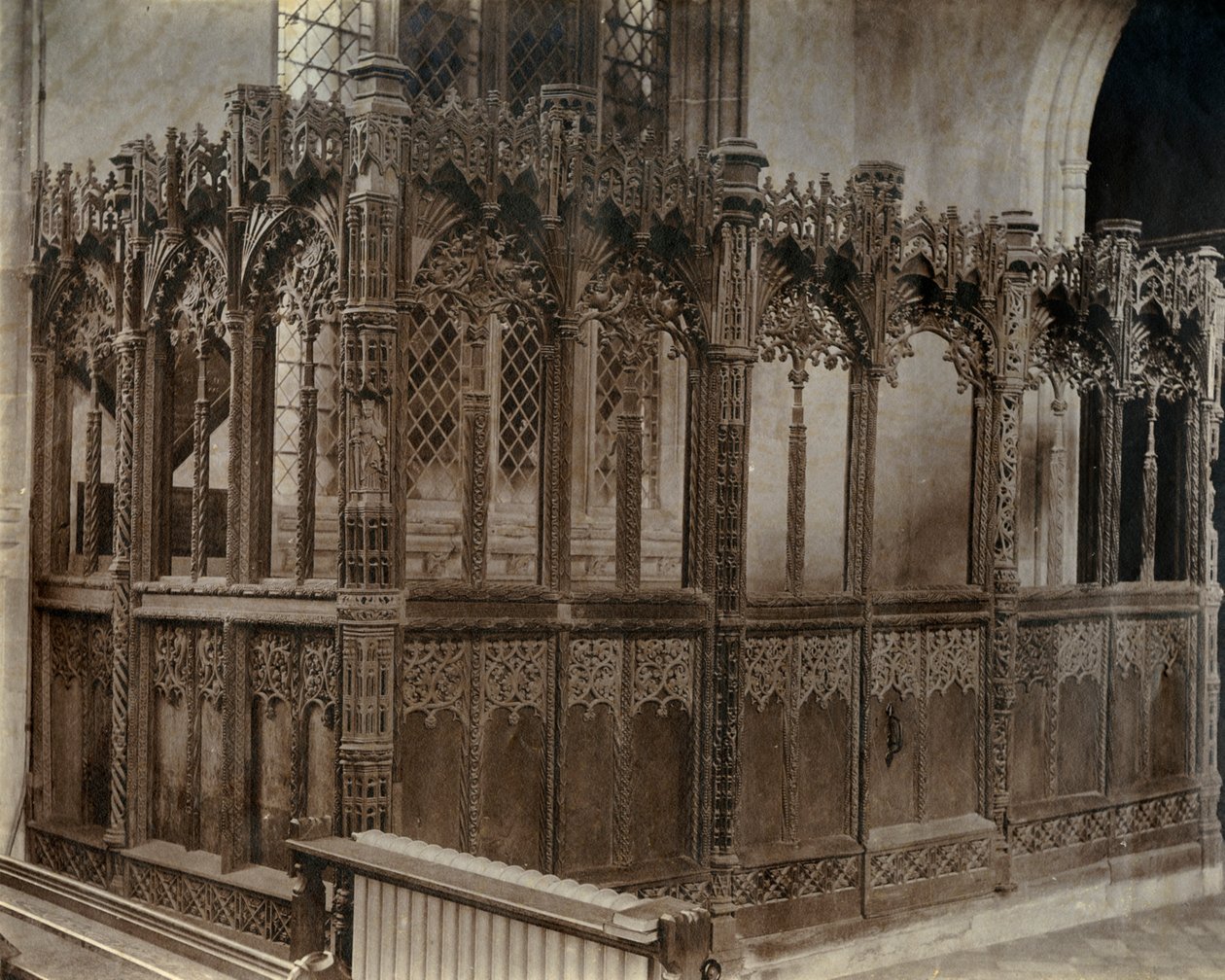 La cappella primaverile nella chiesa di San Pietro e San Paolo, Lavenham, Suffolk da Unbekannt
