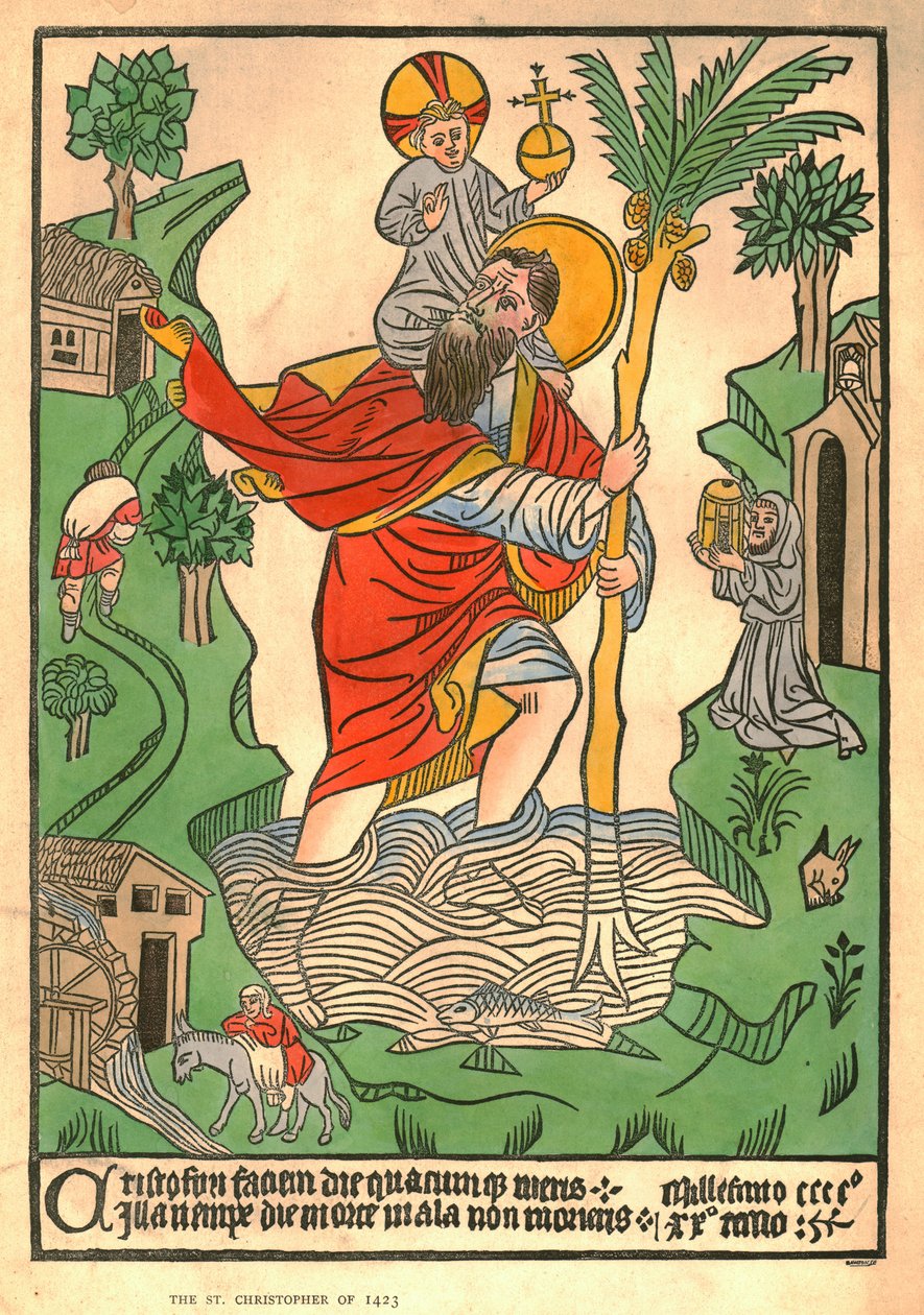 San Cristoforo del 1423 da Unbekannt