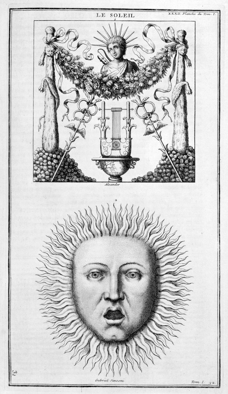 Il Sole, 1757 da Unbekannt