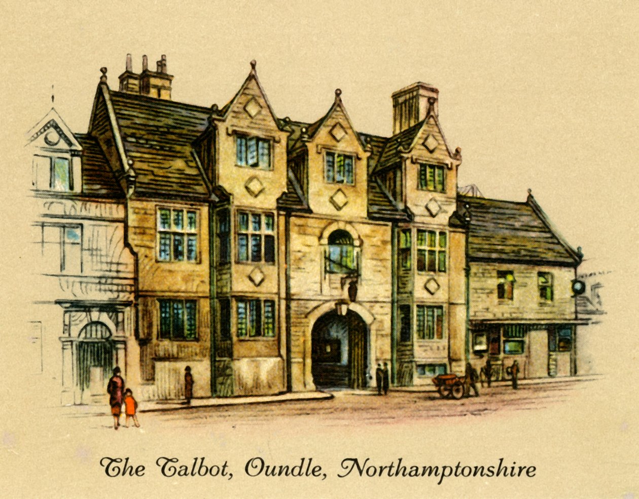 Il Talbot, Oundle, Northamptonshire, 1936 da Unbekannt