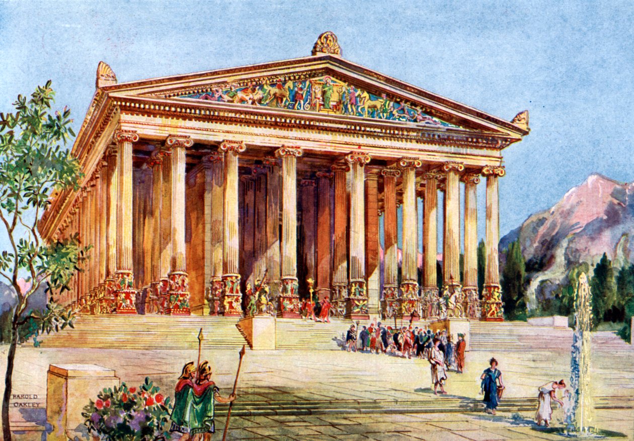 Il Tempio di Artemide, Efeso, Turchia, 1933-1934 da Unbekannt