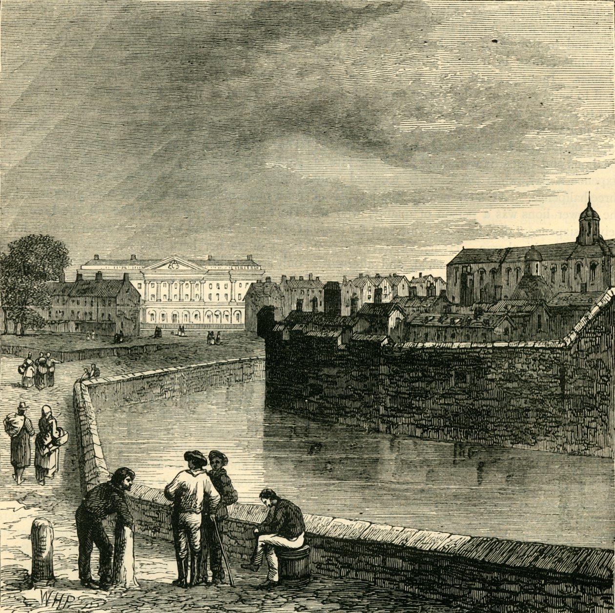 Il fossato della Torre, c1872 da Unbekannt