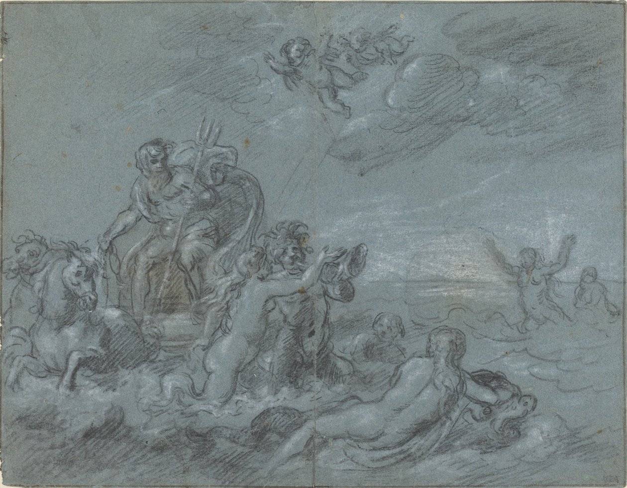 Il trionfo di Nettuno, XVIII secolo da Unbekannt