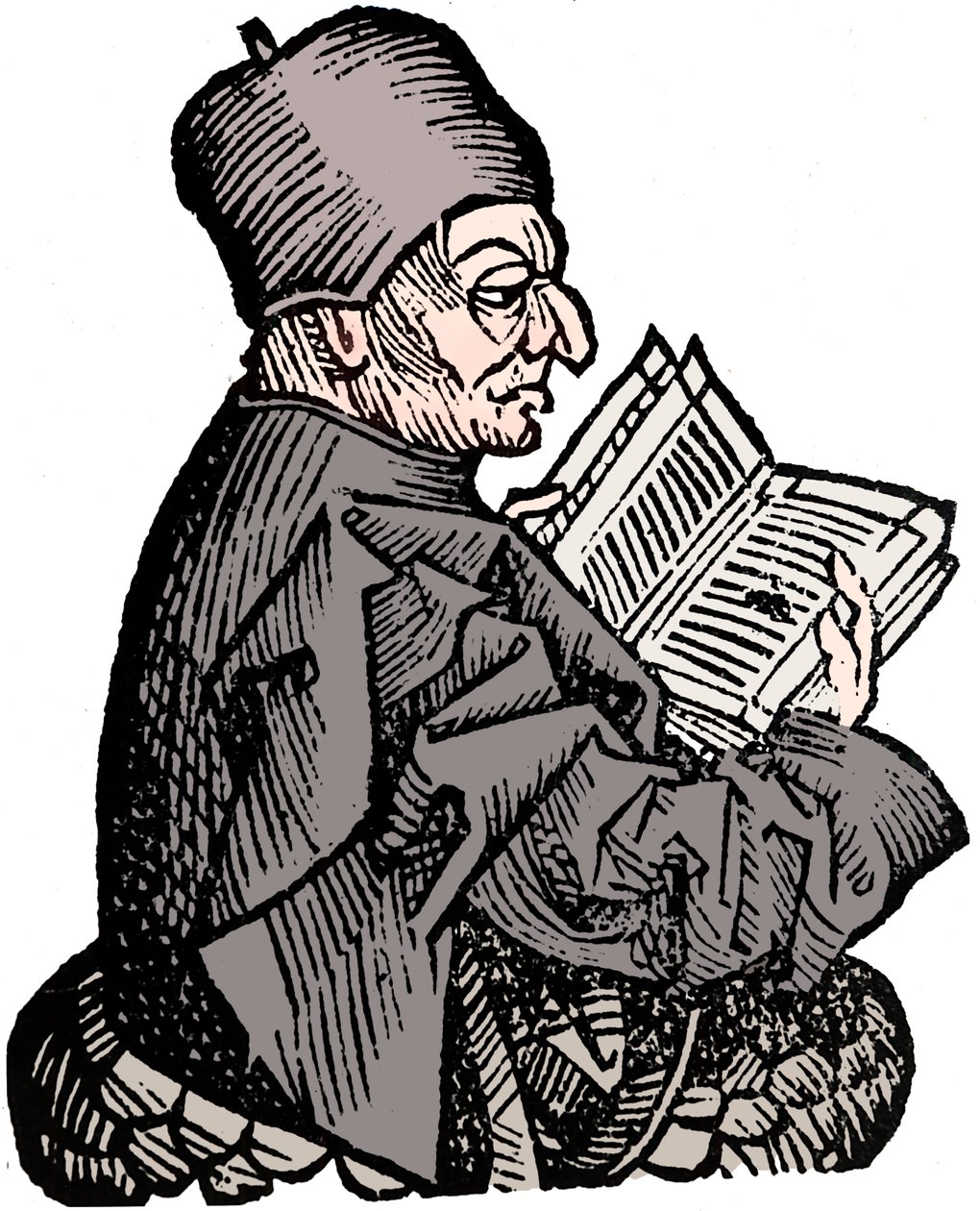 Il Venerabile Beda, teologo, studioso e storico anglosassone da Unbekannt