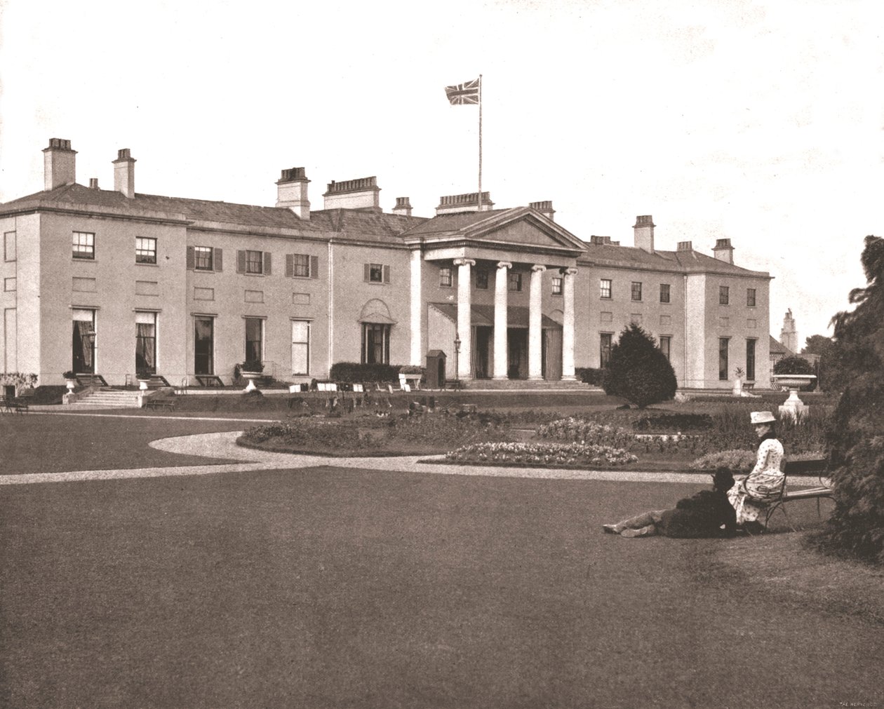 La residenza del viceré, Dublino, Irlanda, 1894 da Unbekannt