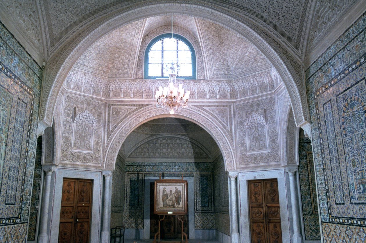 La stanza di Virgilio, Museo del Bardo, Tunisia da Unbekannt