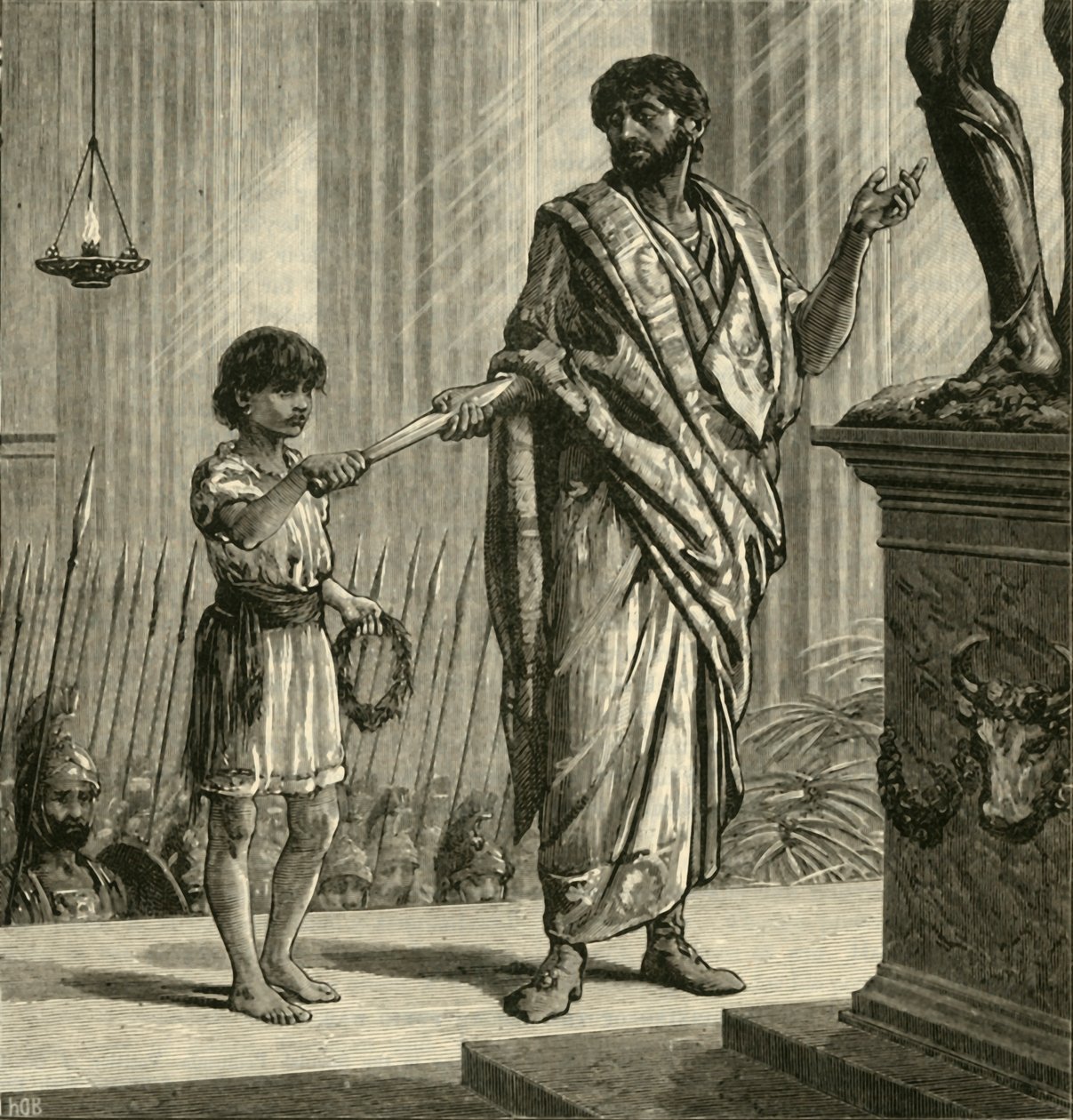 Il voto di Annibale, 1890 da Unbekannt