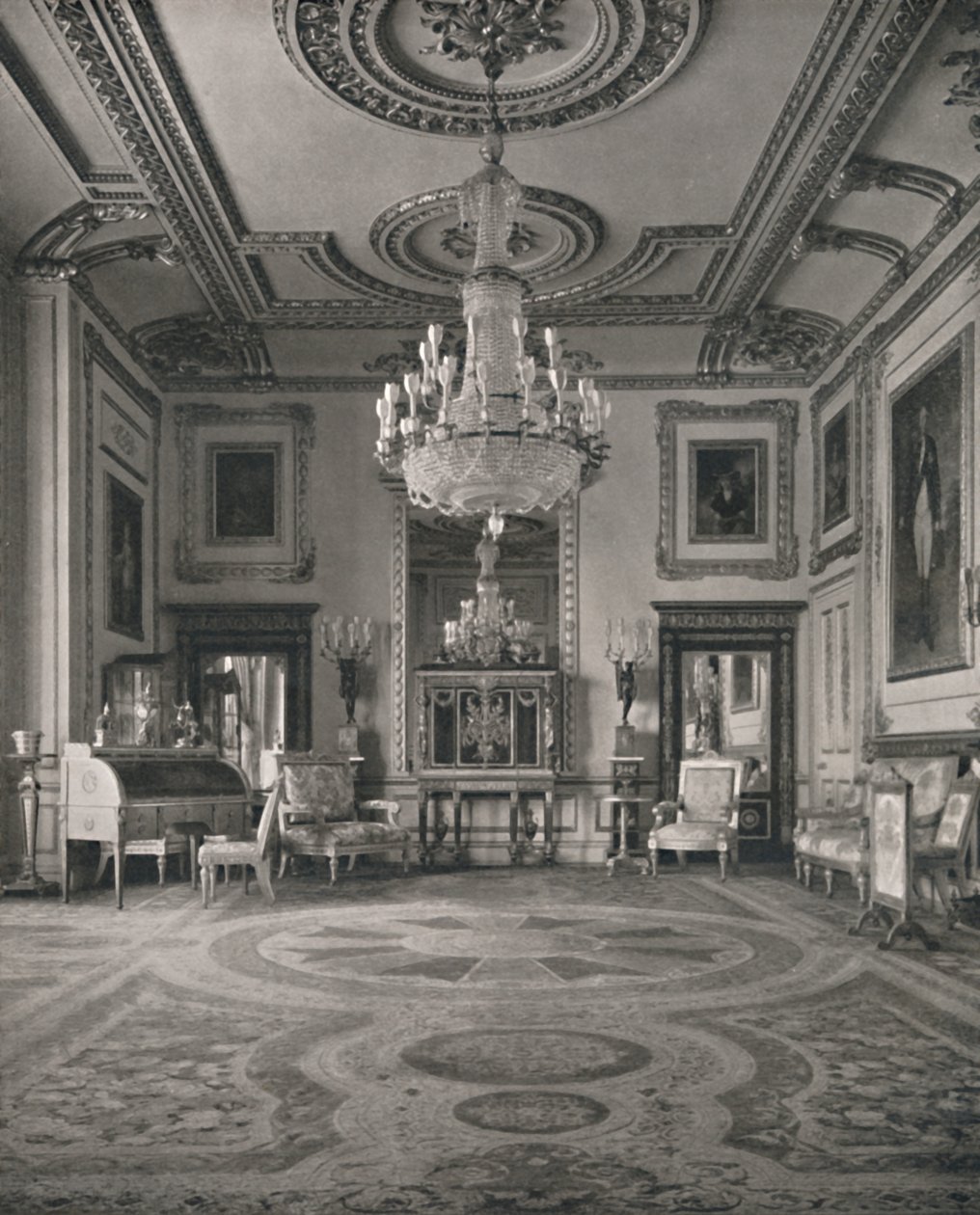 La Sala Bianca, Castello di Windsor, 1927 da Unbekannt