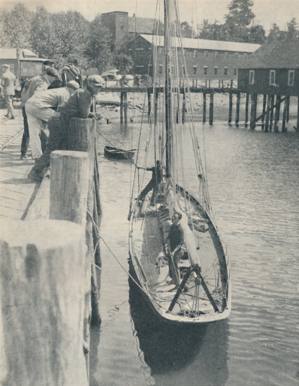 Lo yacht che ha navigato intorno al mondo, 1936 da Unbekannt