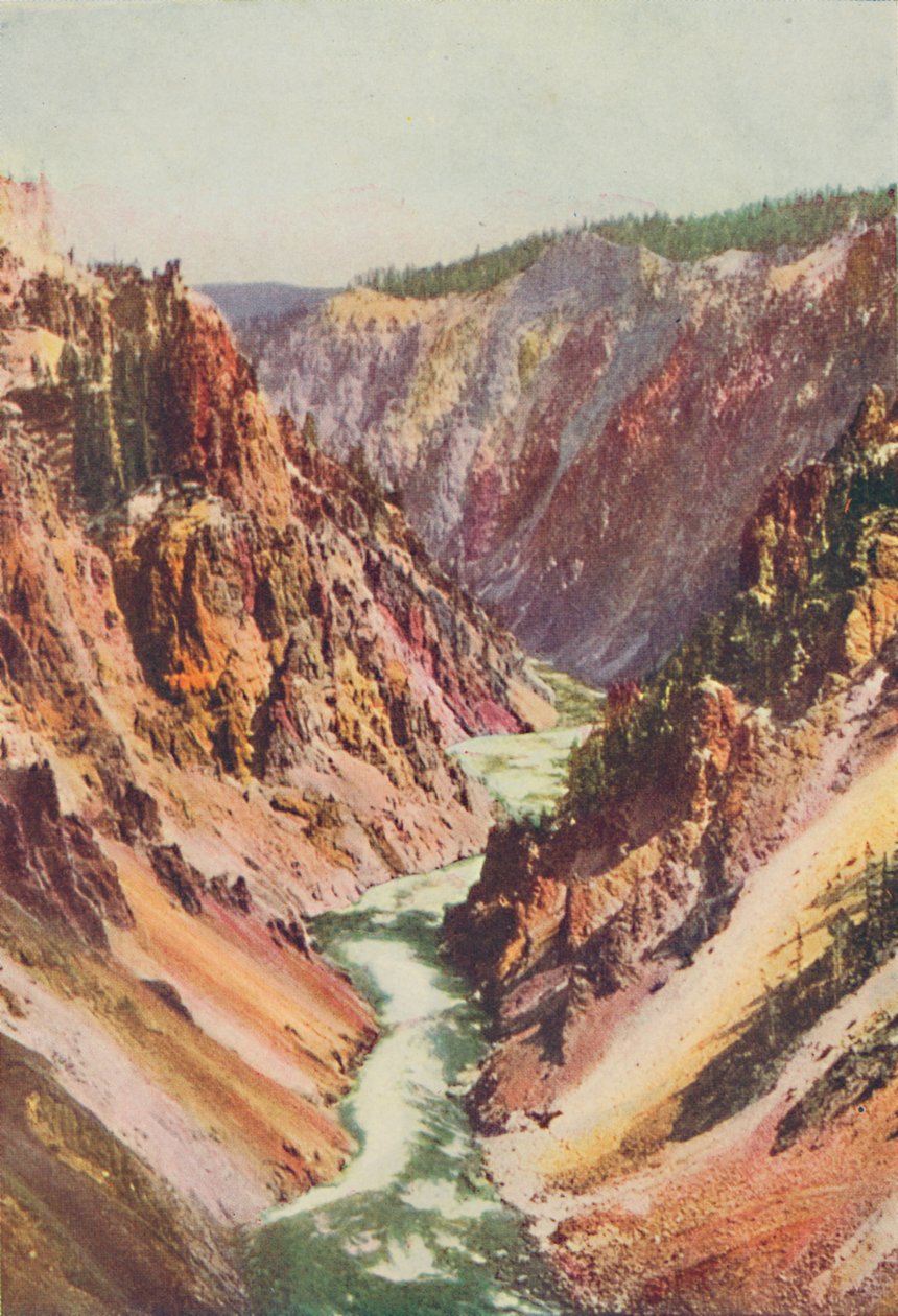 Il fiume Yellowstone, 1916 da Unbekannt