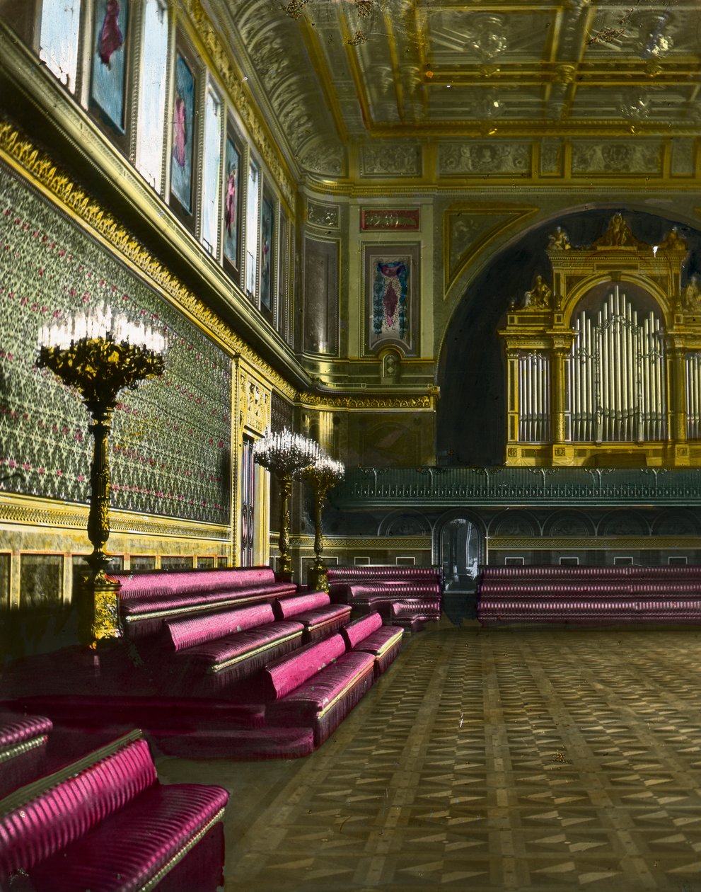 La sala da ballo, Buckingham Palace, Londra, fine 19° o inizio 20° secolo da Unbekannt