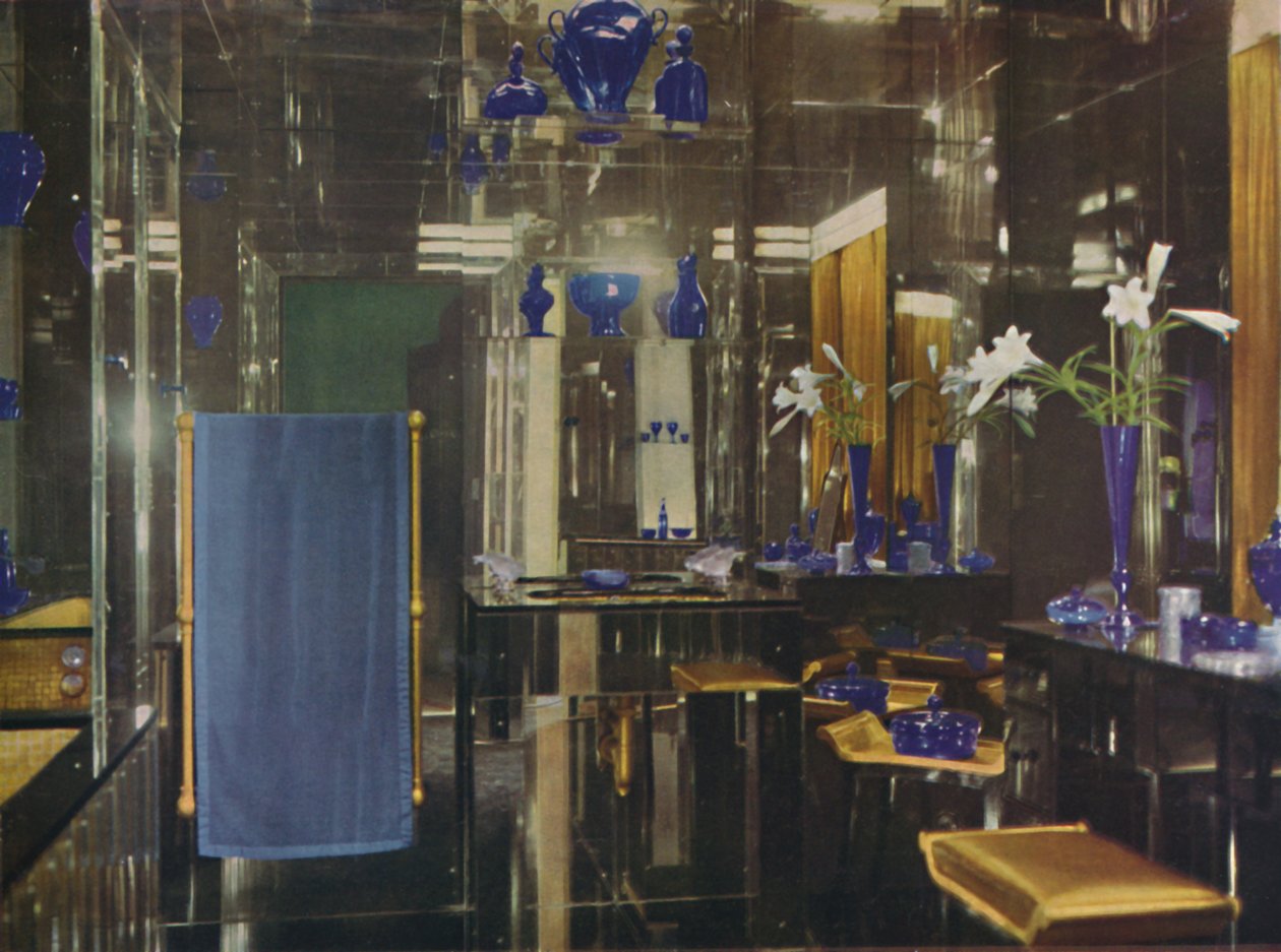 Il bagno a Gayfere House, Londra, 1936 da Unbekannt