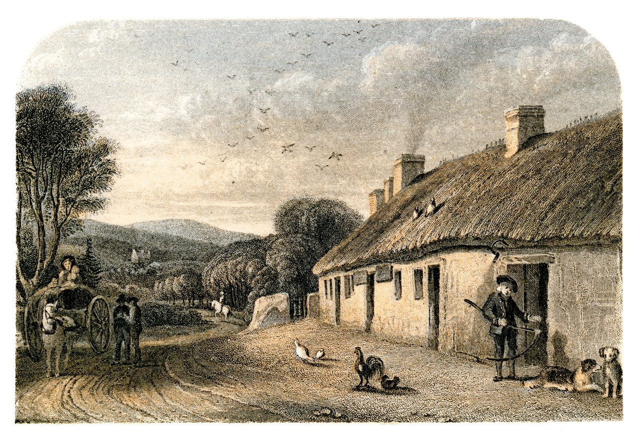 Luogo di nascita di Robert Burns, Alloway, South Ayrshire, Scozia da Unbekannt