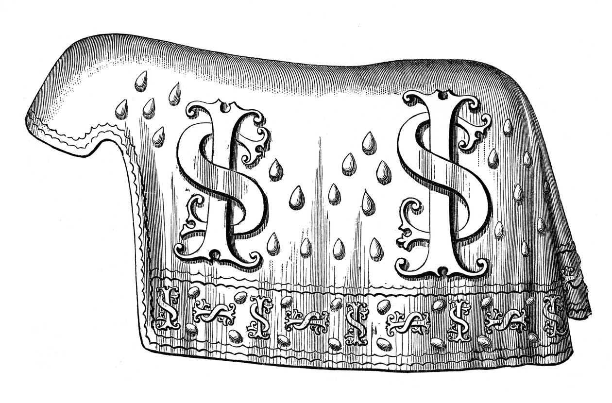 Il bardamento del cavallo della regina Isabella di Spagna, XV secolo, 1870 da Unbekannt