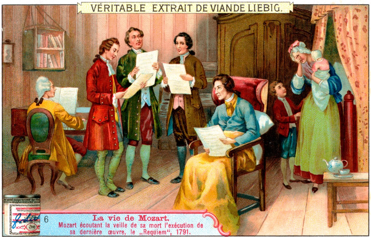 Il Morente Mozart che Ascolta l