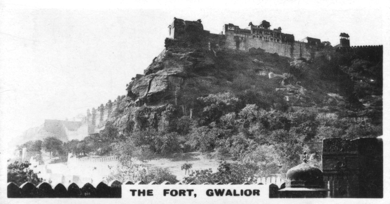 Il forte, Gwalior, Madhya Pradesh, India da Unbekannt