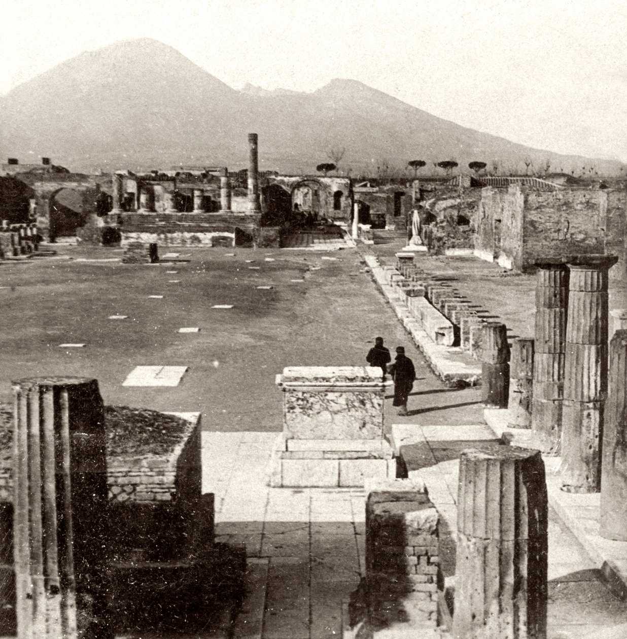 Il foro di Pompei, Italia, 1894 da Unbekannt