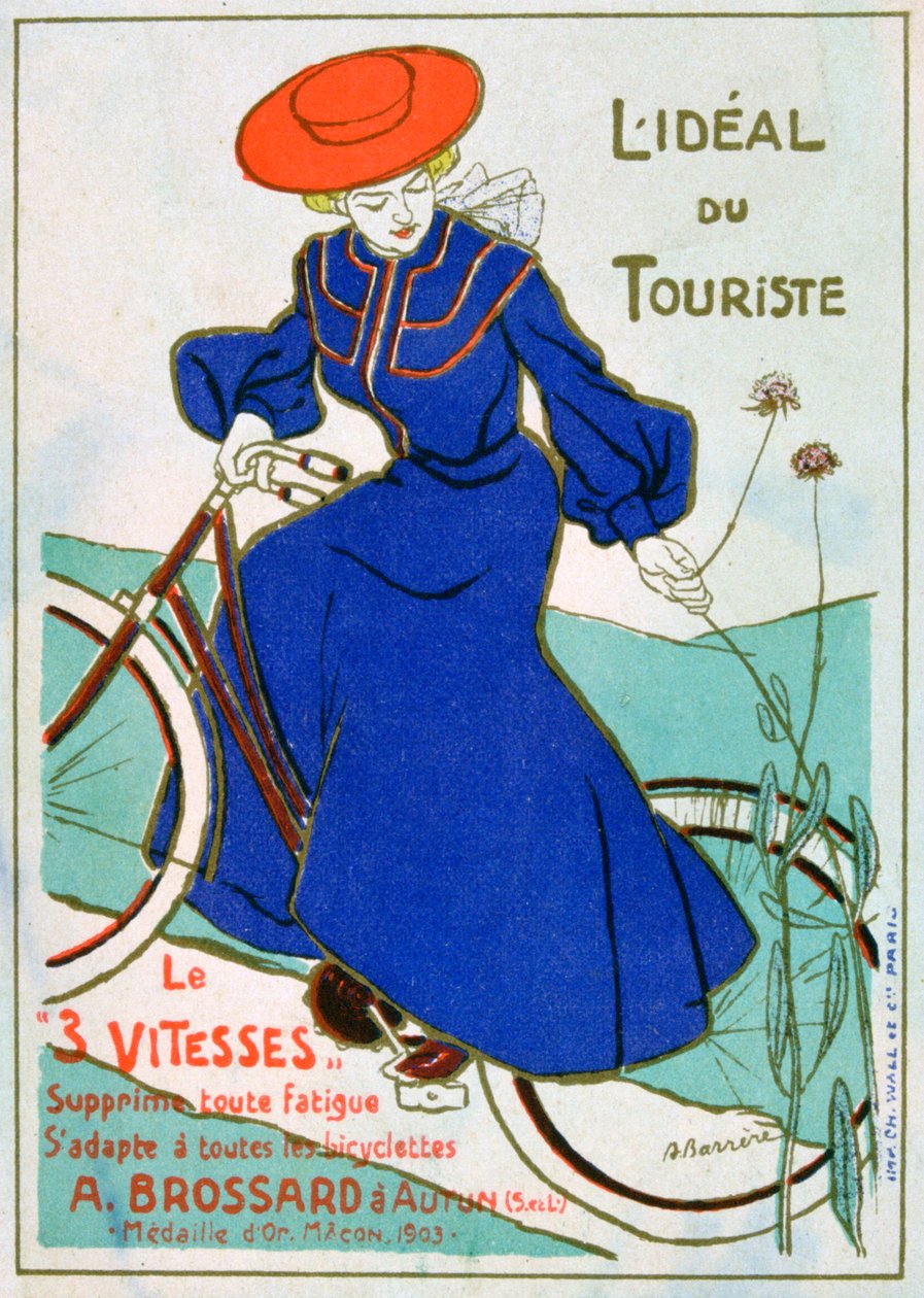 La bicicletta ideale per turisti, Brossard, 3 velocità, 1903 da Unbekannt