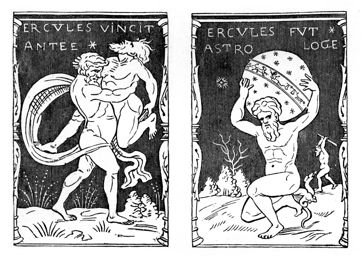 Le fatiche di Ercole, XVI secolo, 1870 da Unbekannt