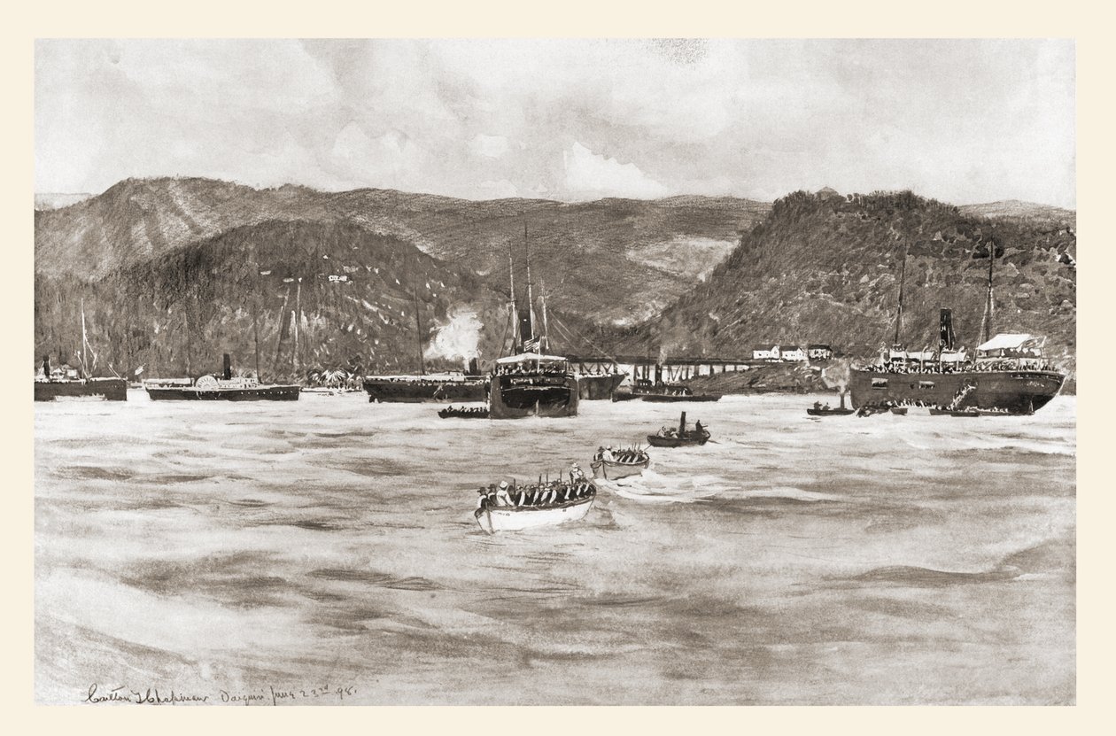 Lo sbarco del Quinto Corpo d