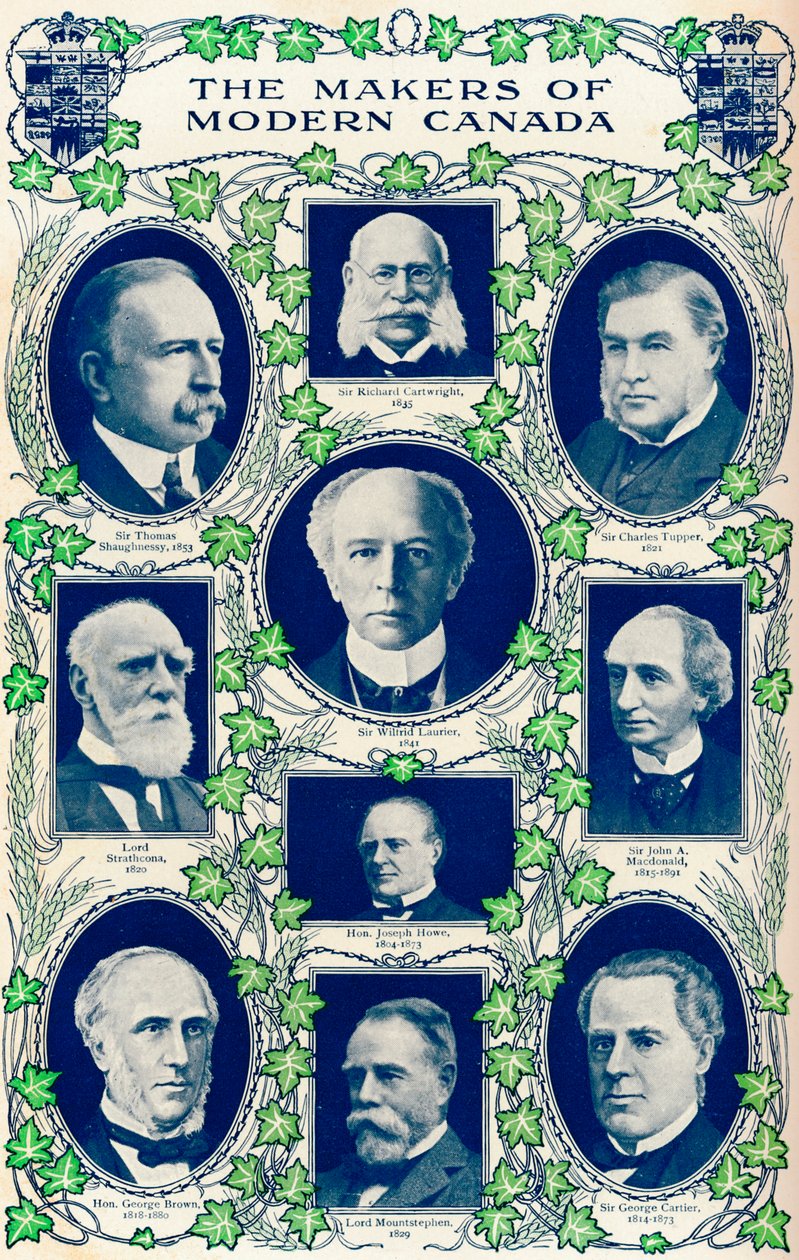 I creatori del Canada moderno, 1909 da Unbekannt