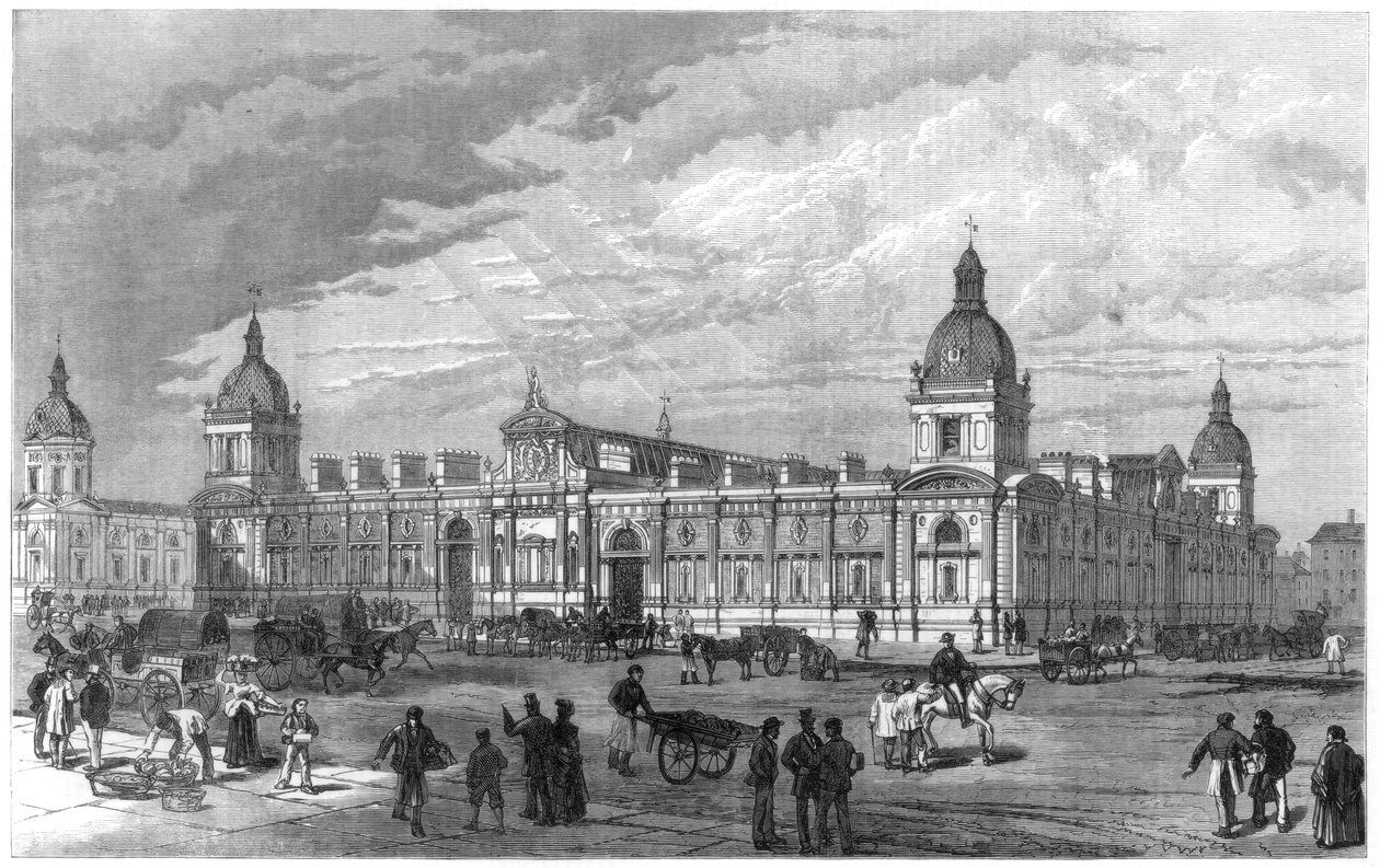 Il nuovo mercato avicolo metropolitano, Smithfield, Londra da Unbekannt
