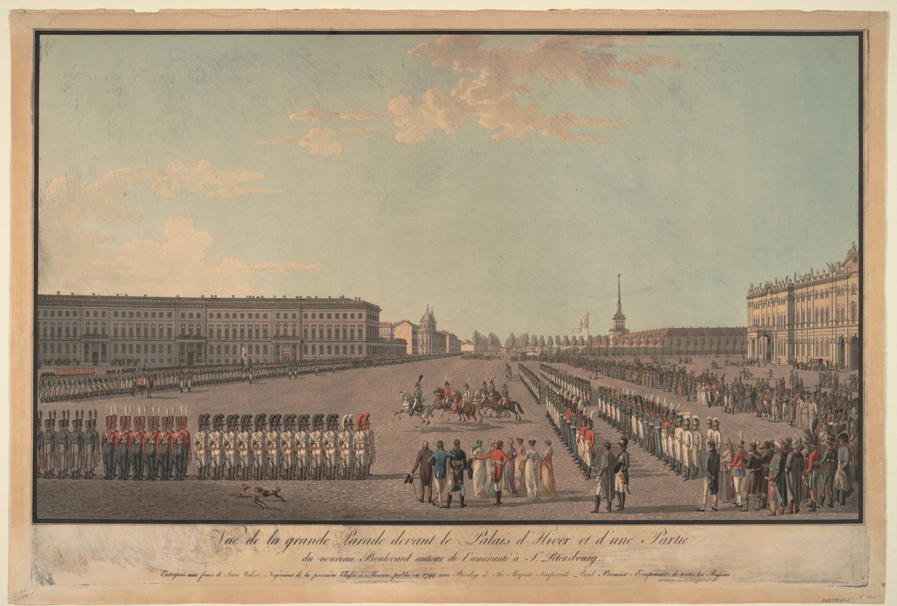 La parata davanti al Palazzo d