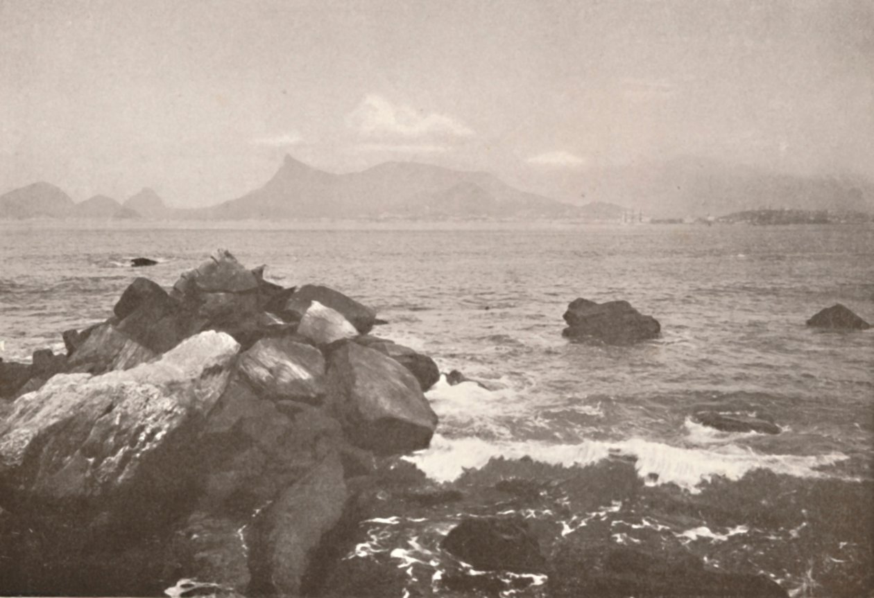 La baia tranquilla di Rio, 1914 da Unbekannt