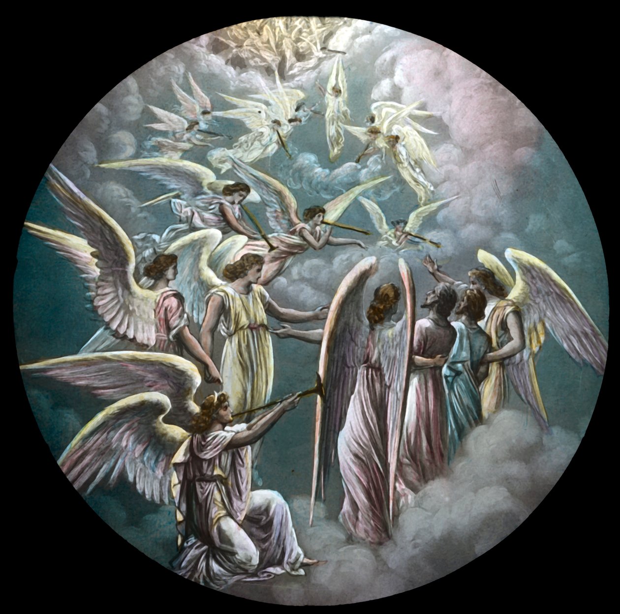 I pellegrini ascendono al cielo, c1910 da Unbekannt