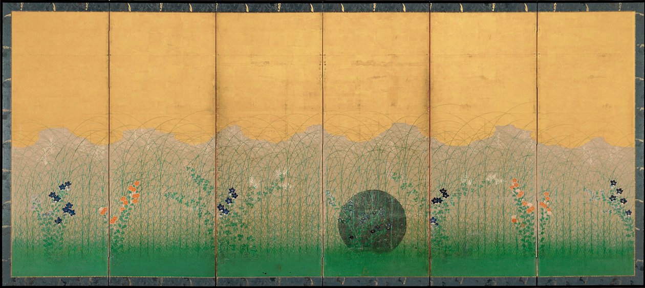 La pianura di Musashi da Unbekannt