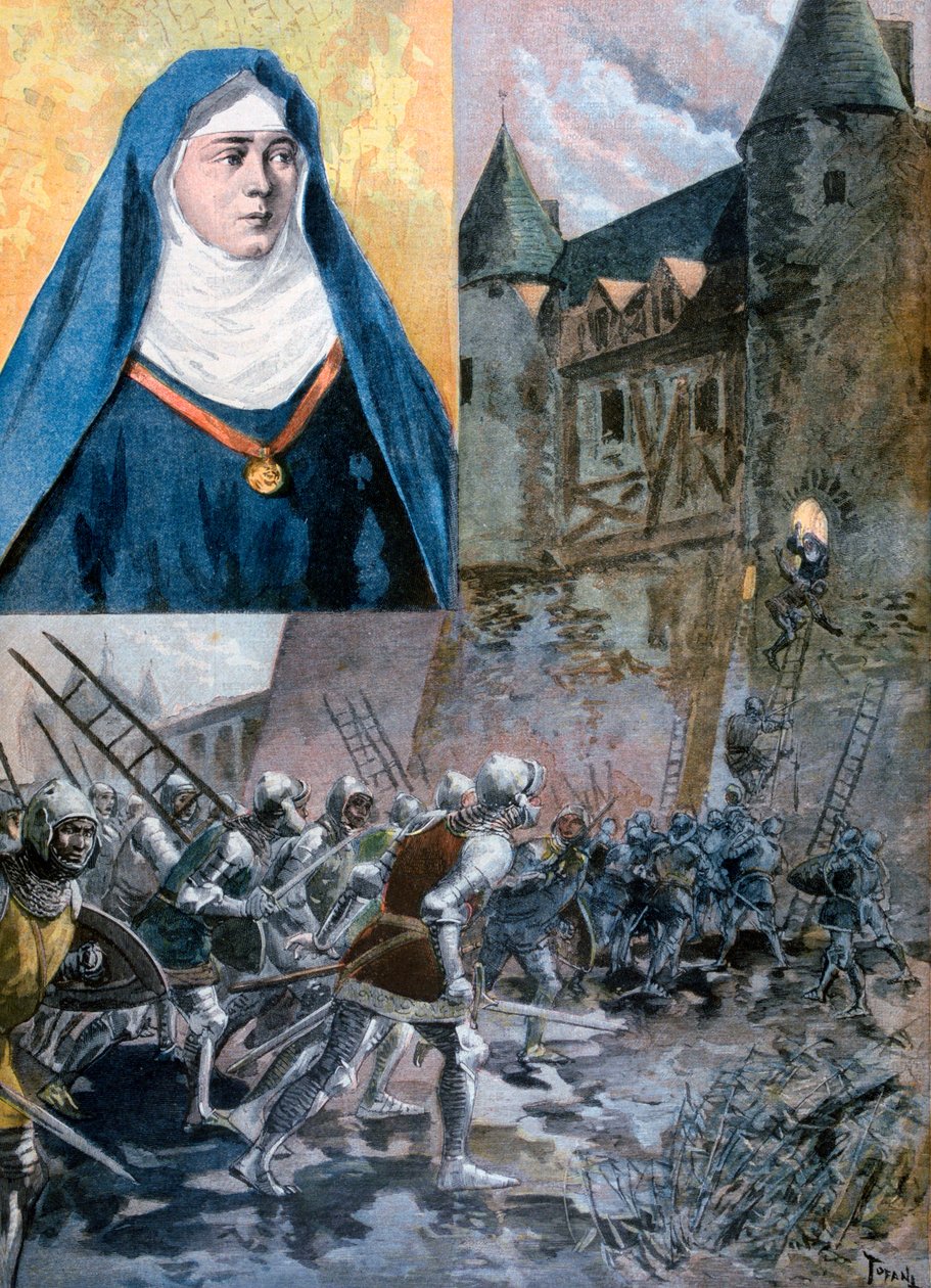 La sorella di Bertrand du Guesclin, 1894 da Unbekannt