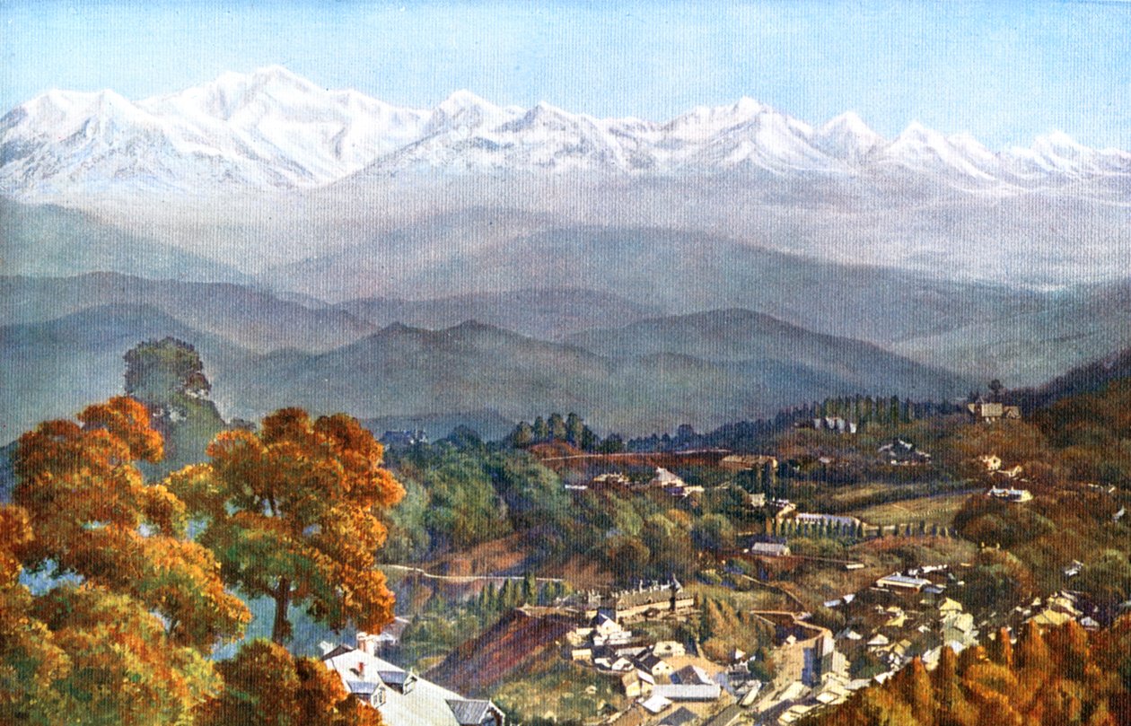 Le nevi di Jalapahar, Darjeeling, India, inizio XX secolo da Unbekannt