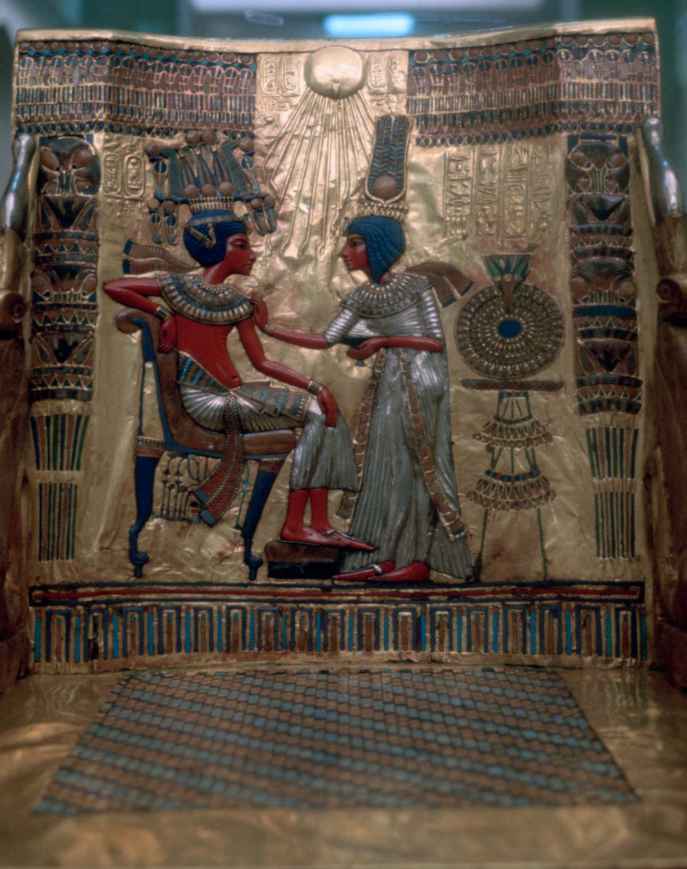 Il trono di Tutankhamon (dettaglio) da Unbekannt